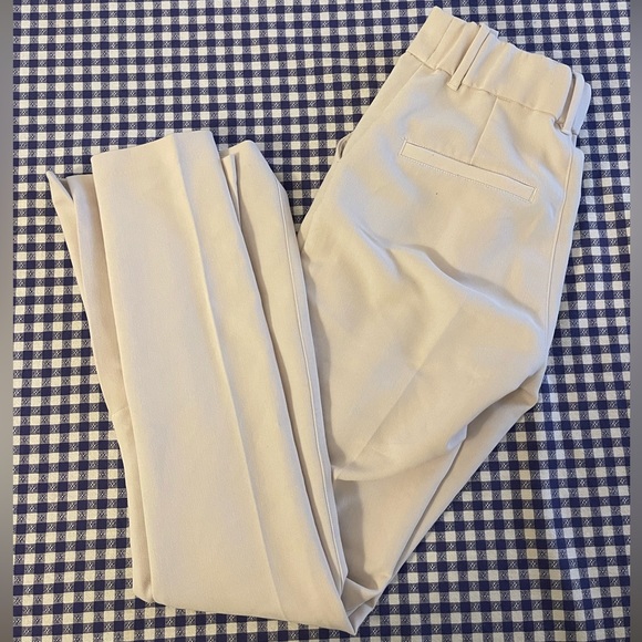 Abercrombie and Fitch Tailored Flare Pant (Light Taupe) - Picture 2 of 4